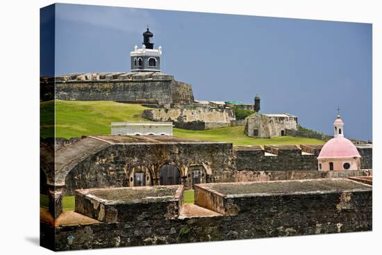 El Morros Defense, Old San Juan, Puerto Rico-George Oze-Premier Image Canvas