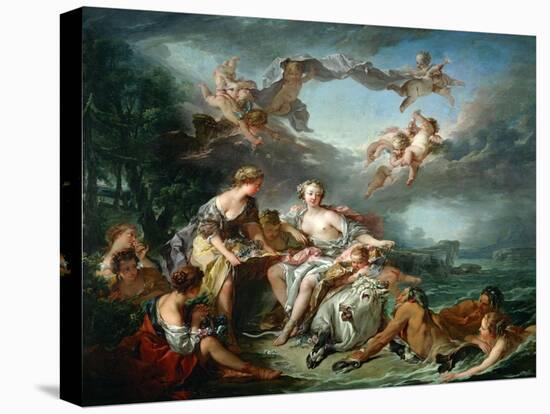 El rapto de Europa, 1747.-Francois Boucher-Premier Image Canvas