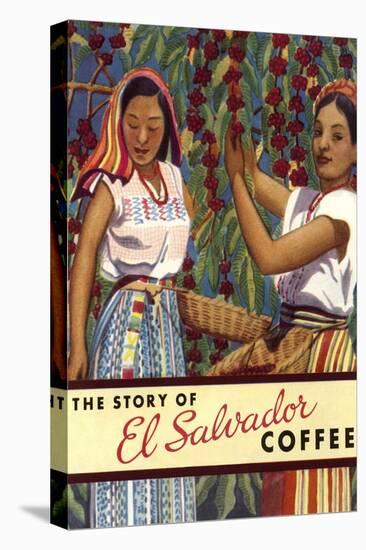 El Salvador Coffee, Pickers-null-Stretched Canvas