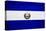 El Salvador Flag Design with Wood Patterning - Flags of the World Series-Philippe Hugonnard-Stretched Canvas