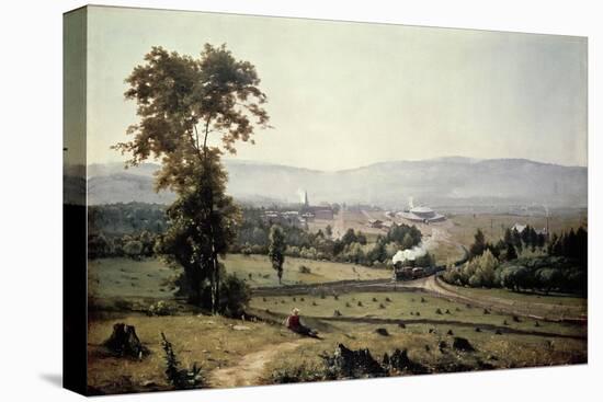 El Valle De Lackawanna-George Inness-Premier Image Canvas