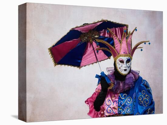 Elaborate Costume for Carnival, Venice, Italy-Darrell Gulin-Premier Image Canvas