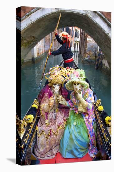 Elaborate Costumes for Carnival Festival, Venice, Italy-Jaynes Gallery-Premier Image Canvas