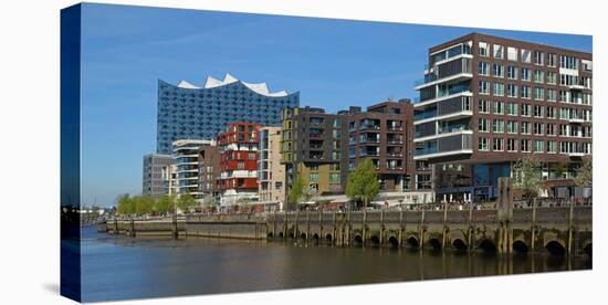 Elbe Philharmonic Hall, Hafen City, Hamburg, Germany, Europe-Hans-Peter Merten-Premier Image Canvas