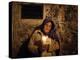 Elderly Woman Holds a Candle as She Takes Part in a Procession During Holy Week in Taxco, Mexico-null-Premier Image Canvas