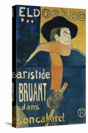 Eldorado, Aristide Bruant, 1892-Henri de Toulouse-Lautrec-Premier Image Canvas