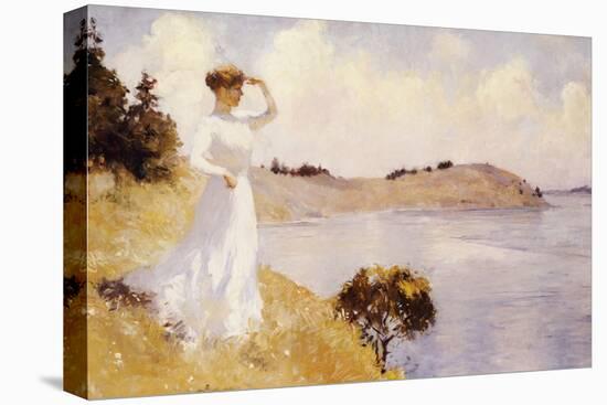 Eleanor on the Hilltop, 1912-Frank Weston Benson-Premier Image Canvas