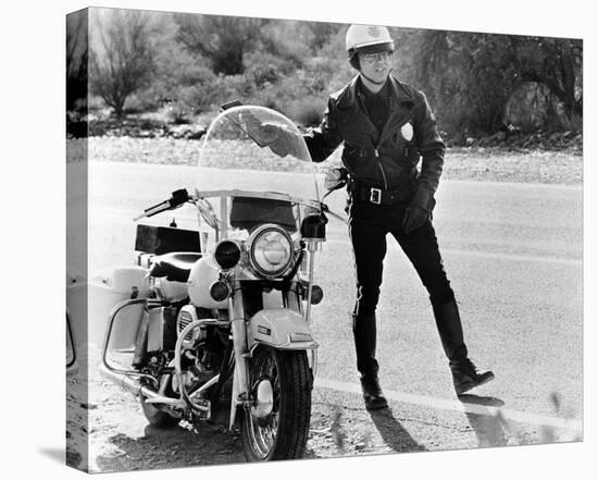 Electra Glide in Blue-null-Stretched Canvas