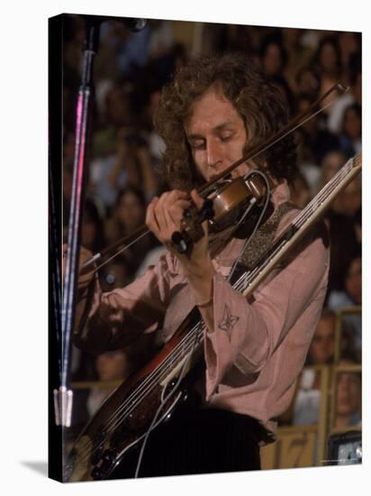 Electric Violinist Rick Grech from the Group "Blind Faith."-John Olson-Premier Image Canvas