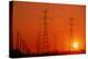 Electricity Transmission Lines At Sunset-David Nunuk-Premier Image Canvas