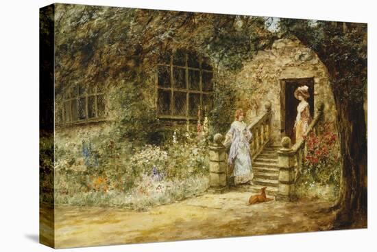 Elegant Conversation-Henry John Yeend King-Premier Image Canvas