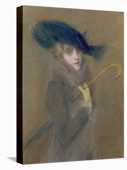 Elegant Lady-Paul Cesar Helleu-Premier Image Canvas