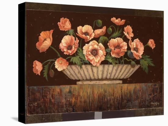 Elegant Poppies-Jillian Jeffrey-Stretched Canvas