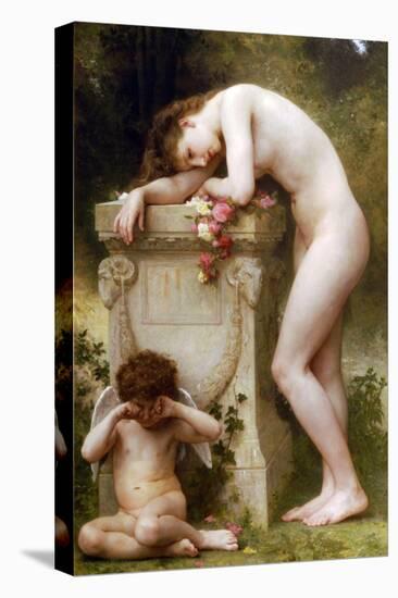 Elegy-William Adolphe Bouguereau-Stretched Canvas