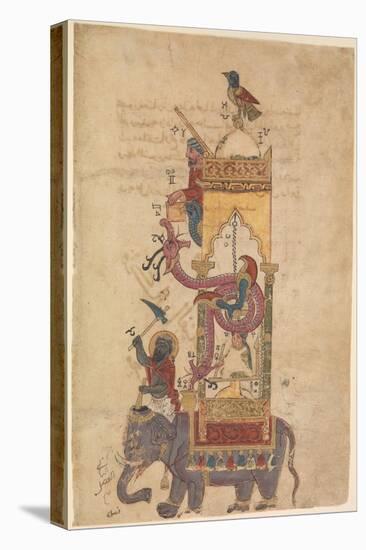 Elephant Clock, From a Book of the Knowledge of Ingenious Mechanical Devices by al-Jazari, 1315-Syrian-Premier Image Canvas