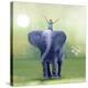 Elephant Ride-Nancy Tillman-Stretched Canvas