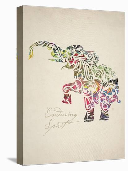 Elephant Set 02-Melody Hogan-Stretched Canvas