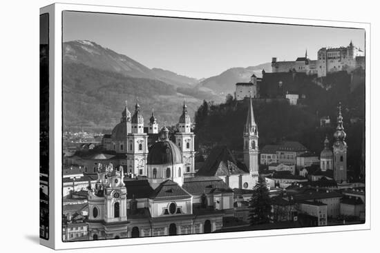 Elevated view of buildings in city, Salzburg, Salzburgerland, Austria-Panoramic Images-Premier Image Canvas