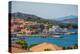 Elevated view of harbour and Palau town, Palau, Sardinia, Italy, Mediterranean, Europe-Frank Fell-Premier Image Canvas