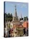 Elevated view of La Recoleta Cemetery, City of Buenos Aires, Buenos Aires Province, Argentina, Sout-Karol Kozlowski-Premier Image Canvas