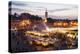 Elevated View of the Koutoubia Mosque at Dusk from Djemaa El-Fna-Gavin Hellier-Premier Image Canvas