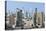 Elevated View of the Modern City Skyline and Central Business District-Gavin-Premier Image Canvas