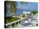 Elevated View over City Center and Cruize Liner, Montego Bay, St. James Parish, Jamaica, Caribbean-Doug Pearson-Premier Image Canvas