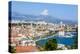 Elevated View over Split's Picturesque Stari Grad and Harbour, Split, Dalmatia, Croatia, Europe-Doug Pearson-Premier Image Canvas