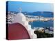 Elevated View over the Harbour and Old Town, Mykonos (Hora), Cyclades Islands, Greece, Europe-Gavin Hellier-Premier Image Canvas