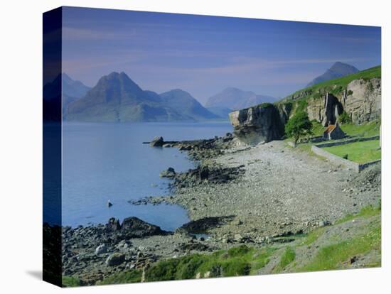 Elgol and the Cuillin Hills, Isle of Skye, Highlands Region, Scotland, UK, Europe-Kathy Collins-Premier Image Canvas