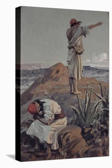 Elijah from Mount Carmel Sees a Cloud Afar Off-James Jacques Joseph Tissot-Premier Image Canvas