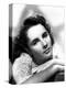 ELIZABETH TAYLOR 1944 (b/w photo)-null-Stretched Canvas