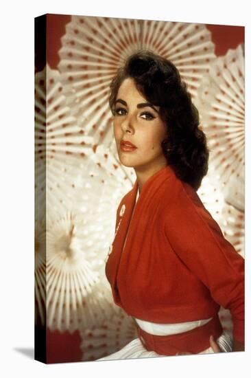 Elizabeth Taylor (Born Elizabeth Rosemond Taylor, 1932 - 2011), British-Born American Actress-null-Stretched Canvas