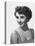 ELIZABETH TAYLOR early 50'S (b/w photo)-null-Stretched Canvas