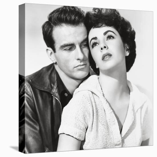 Elizabeth Taylor, Montgomery Clift, "A Place In the Sun" Directed by George Stevens-null-Premier Image Canvas