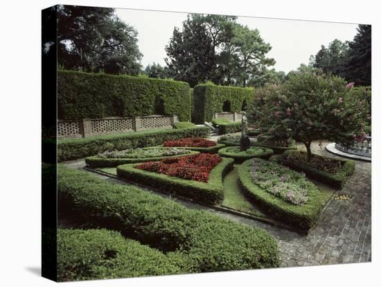 Elizabethan Garden, North Carolina, USA-null-Premier Image Canvas