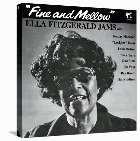 Ella Fitzgerald - Fine and Mellow-null-Stretched Canvas