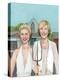 Ellen and Portia, 2008 (Acrylic on Illustration Board)-Anita Kunz-Premier Image Canvas