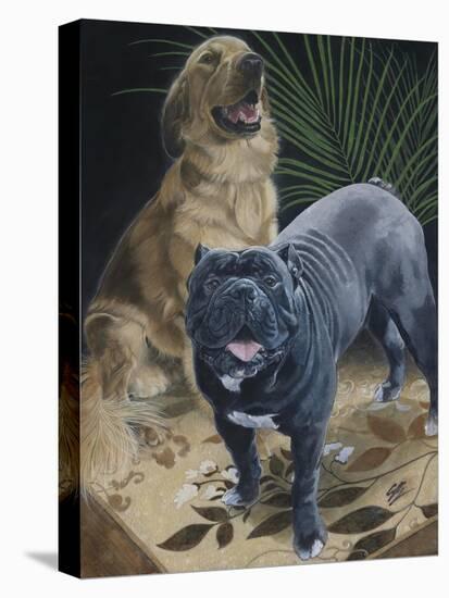 Elliot and Gus-Durwood Coffey-Premier Image Canvas