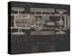 Elliott Blueprint - Noir-The Vintage Collection-Stretched Canvas