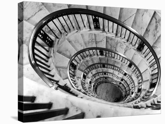 Elliptical Staircase in the Supreme Court Building-Margaret Bourke-White-Premier Image Canvas