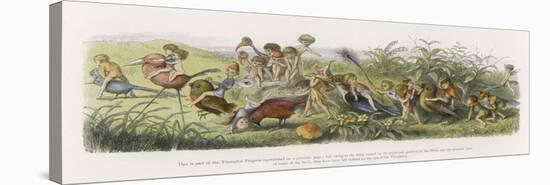 Elves and Their Tricks-Richard Doyle-Stretched Canvas