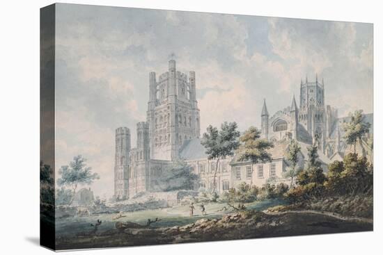 Ely Cathedral from the South-East, 1763-1804-Edward Dayes-Premier Image Canvas