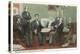 Emancipation Proclamation Signing, Lincoln and Cabinet-null-Stretched Canvas