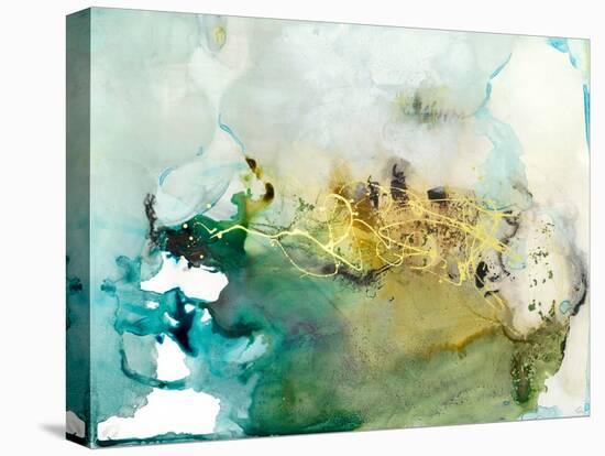 Embellished Organic Abstract-Lila Bramma-Stretched Canvas