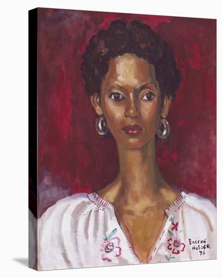 Embroidered Blouse-Boscoe Holder-Stretched Canvas