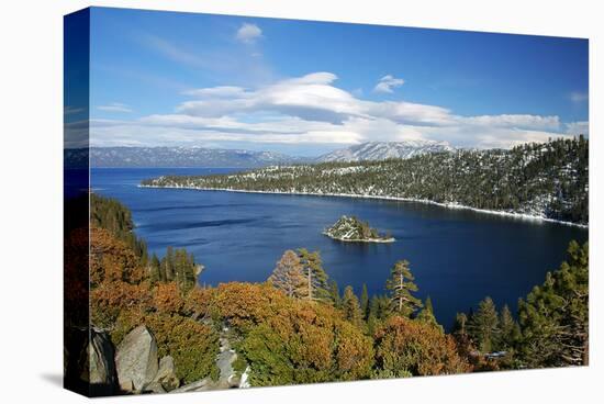 Emerald Bay Lake Tahoe CA-null-Stretched Canvas