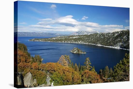 Emerald Bay Lake Tahoe CA-null-Stretched Canvas