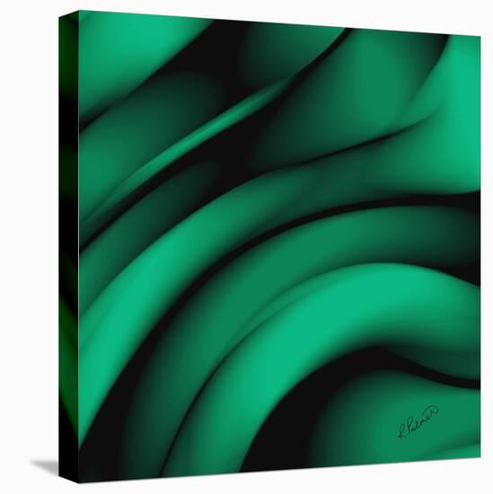 Emerald Fibers-Ruth Palmer-Stretched Canvas