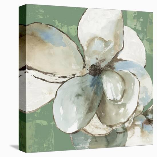 Emerald Flower II-Asia Jensen-Stretched Canvas